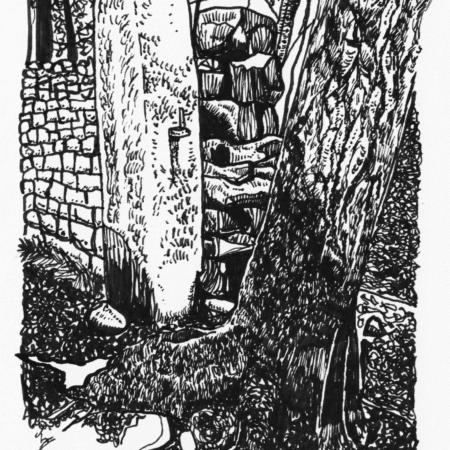 St. Ives Post & Tree - Original